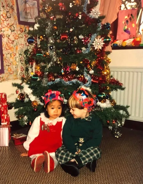 Drew's first love - the girl next door