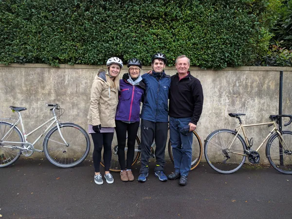 An autumnal ride along the canal for Royce's 60th